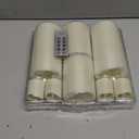 FURORA LIGHTING Ivory Real Wax Flameless Candles with Remote and Timer, 4 Pillars and 4 Votives Pack of 8, Flameless Flickering Candles for Home Dcor, Battery Included