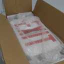 LFI Lights Edge-Lit UL 924 Listed Red Exit Sign  Self Testing, Modern Brushed Aluminum Housing, LED Illumination, Hardwired with Battery Backup, UL Listed, Single-Sided Clear Acrylic Panel for Sleek Commercial & Residential Safety Compliance