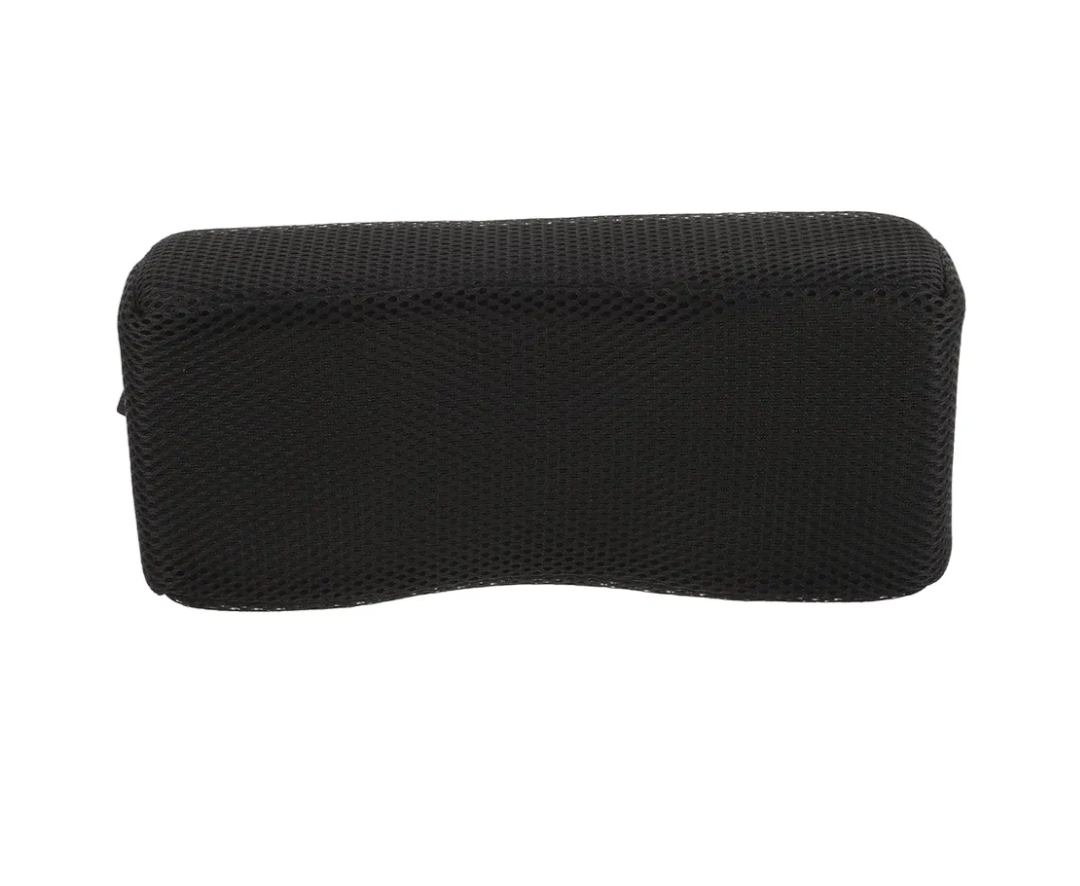 Neck Pillow Wheelchair headrest Neck Head pad headrest Appendix Comfort headrest Attachment Breathable Leisure Chair headrests Breathable mesh Head Pillow Wheelchair, Black