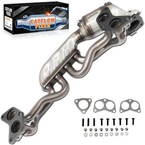 Catalytic Converter Compatible with 2011-2016 Forester H4 2.5L, 2012-2016 Impreza H4 2.0L, 2013-2014 Outback H4 2.5L Catalytic Convertor EPA Compliant 16689 17367