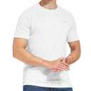 baleaf Men's Quick Dry Short Sleeve Shirt UPF 50+ for Swim White 2XL (White, XXL)