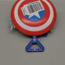 Marvel Studios Captain America Brave New World NERF Skyshot Blaster, Shield Roleplay Toy, Super Hero Toys for Kids 5 and Up