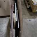 Tribesigns 55" Rectangular Dining Table for 4 to 6 People, Farmhouse Wood Dinner Table for Kitchen, Dining Room & Living Room, Oak Brown & White