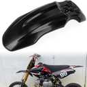 Motorcycle Front Wheel Mudguard, PSLER Dirt Bike Plastics Mud Guard, Crf50 Body Mudguard Kit for CRF50 Style 125CC Pit PRO Trail Dirt Bike, Black