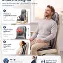 COMFIER Shiatsu Neck and Back Massager with Heat, FSA, Adjustable Nodes