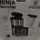 Ninja 12-Cup Programmable Coffee Brewer, 2 Brew Styles, Adjustable Warm Plate, 60oz Water Reservoir, Delay Brew - Black/Stainless Steel