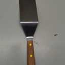 Mercer Culinary Praxis Rosewood Handle Square Edge Turner, 4 Inch x 2.5 Inch,Brown