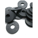 Black Rubber Washer 5/8" OD x 1/4" ID x 1/8" Thickness - EPDM Rubber Washers Flat Rubber Washers Round Rubber Washers (20) pieces