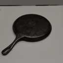 Lodge L9OG3 Cast Iron Round Griddle, Pre-Seasoned, 10.5-inch - Made in USA, Compatible with Stovetop, Oven, Grill & Campfire