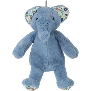 Petlou Dog Plush Toys,Crinkle Toy, Interactive Stuffed Squeaky Toys Chew for Medium Small Large Dogs,Cute (15" Promo Elephant-Blue)