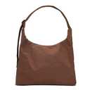 Large Nylon Shoulder Bag with Adjustable Quilted Strap – Fits 13" Laptop, Interior Zip Pocket