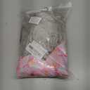 Old Lady Costume for Women, Grandma Costume Kit with Nightgown Old Lady Dress Granny Costume Halloween Outfits (Large-X-Large, Pink)