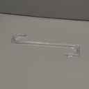 12 in Wreath Hangers - Clear Over The Door Hooks, 2 Pack Non-Scratch Hooks for Easter, Christmas, Halloween & Fall Wreath Decorations, Welcome Sign for Front Door