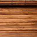 Nordic Teak 100% Solid Teak Wood String Mat - Indoor and Outdoor Use - Non-Slip Wooden Platform for Sauna, Pool, Hot Tub Flooring Decor and Protector (Oiled Finish, 59" x 35", Rectangular)