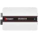 Taramps DS 1200x4 2 Ohms 1200 Watts RMS 4-Channel 300x4 Watts RMS, Class D Full Range, Crossover High/Low Pass Fixed, Bridgedable, Car Audio Amplifier