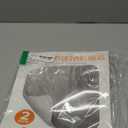 Toaster Oven Liners for Bottom of Oven (2 Pack) Reusable Non-Stick Heat Resistant Toaster Liners, Compatible with Ninja, Cuisinart, Emeril Lagasse & More, Toaster Mat, 12"x12" (Silver)