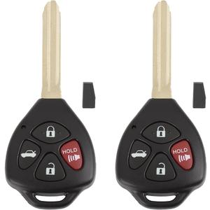 X AUTOHAUX 2pcs 315Mhz GQ4-29T Keyless Remote Key Fob for Toyota Corolla 2010-2012 for Toyota Avalon 2010-2012 for Toyota Matrix 2010 for Toyota Venza 2010-2013 with G Chip 89070-02270