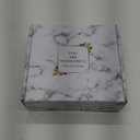 Harra Home Modern Gold Design Dispenser Set Pack Of 3 White