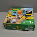 LEGO DUPLO Town Truck & Tracked Excavator Construction Vehicle 10931 Toy for Toddlers 2-4 Years Old Girls & Boys, Fine Motor Skills Development and Learning Toy