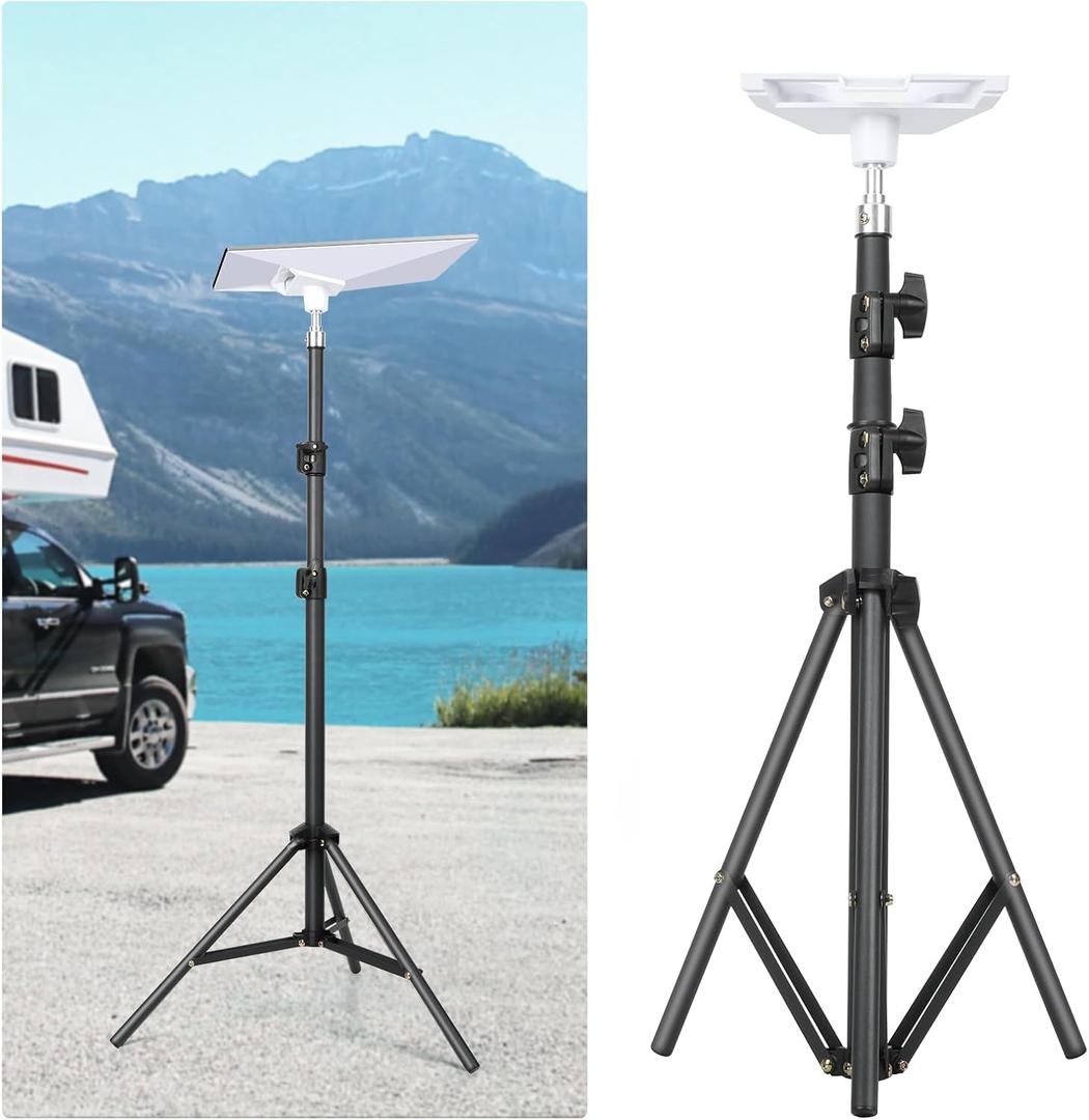 Mini Starlink Tripod Mount, Adjustable Height, Includes Adapter & Accessories