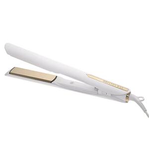 Kristin Ess 3-in-One Professional Titanium Hair Straightener Curler 2 in 1 + Beach Waver Combo for Women with Curly, Frizzy + Thick Hair - 1 1/4 Inch Dual Voltage Flat Iron + Travel Cap - 440 Degree