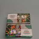 3 Pack Christmas Window Icicle Lights 3FT 50 Bulbs, Ideal for Most U.S. Standard Windows, Indoor String Lights for Window Decor, UL Certification (12 Random Twinkling Style,Warm White)