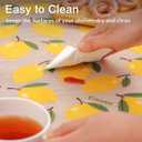 Cooyes Shelf Liner, Non-Adhesive Cabinet Liners for Kitchen Drawers, Shelves, Refrigerator, Pantry Storage, Bathroom Closet, Fridge, Durable Waterproof EVA Mats(11.8" W x 236" L, Yellow Lemon)
