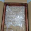 Mkono Air Plant Frame Hanging Airplant Holder Tillandsia Display Hanger Wooden Shelf Wall Decor for House Plants, Succulent, Christma Gifts for Plant Lovers, 16" (Plant Not Included)