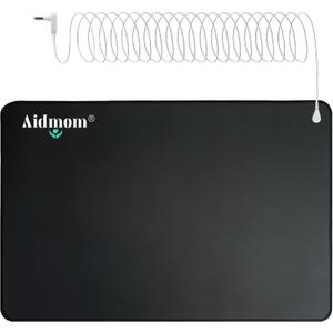 Professional Grounding Mat for Sleep - Improve Sleep Quality, Reduce Stress Fatigue Anxiety, Balanced Energy, Durable Conductive Carbon Grounding Pad for Healthy Therapy Indoors (24"x16")