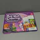 Foil Art Craft Activity for Kids.Foil Foam Stickers Princess Dress-Up Paper Dolls Play Set.2 in 1 Art and Craft for Kids,Creative Travel Toys, Birthday Gifts for Boys & Girls Ages 4 and Up (purple)