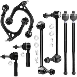 ASAPE 8PCS Suspension Kit, Front Control Arm Ball Joint Tie Rod End Sway Bar End Link RWD for Chrysler 300 2005-2010,for Dodge Magnum 2005-2008/Charger 2006-2010/Challenger 2008-2010
