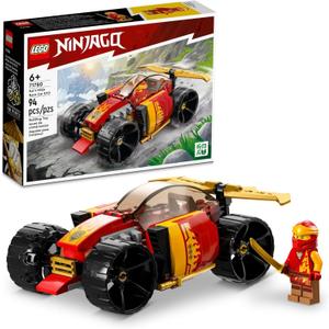 LEGO NINJAGO Kai's Ninja Race Car EVO 71780, 20in1 Racing Car Building Toy Set, Kids Can Build a Off Road Vehicle and Racing Car, Ninja Mini Figure with Toy Swords, Gift Idea for Boys, Girls Age 6+