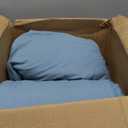 Bedsure Mineral Blue Duvet Covers Queen Size - Prewashed Cotton-Like Polyester Duvet Cover, Soft Queen Duvet Cover Set 3 Pieces with Zipper Closure, 1 Duvet Cover 90x90 inches and 2 Pillow Shams (05 - Mineral Blue (No Comforter))