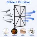 Fil-fresh Robotic Pool Cleaner Filters, Replaces for Dolphin M400/M500 & Nautilus CC Plus Ultra Fine Cartridge Filter Panels, Part Number 9991432-R4, Pack of 4