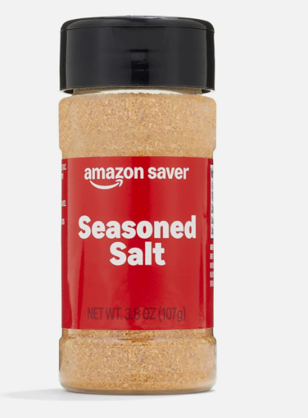 Amazon Saver, Seasoned Salt, 3.8 oz (Pack of 1) Ounce