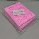 1 Pcs Love Candy Fondant Mold, Candy Shape Chocolate Silicone Molds, for Valentine's Day Birthday Cupcake Topping Biscuits Chewing Gum Clay Resin Crafts Reusable Kitchen Baking Supplies