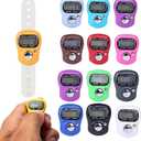 DuaProducts 13 Pack Electronic Finger Counter, Mini LCD Digital Display Tally Counter 5-Digit Number Count Clicker, Counters Clickers for Knitting, Crochet, Coaching, Lap, Golf, Toddler & Fidget
