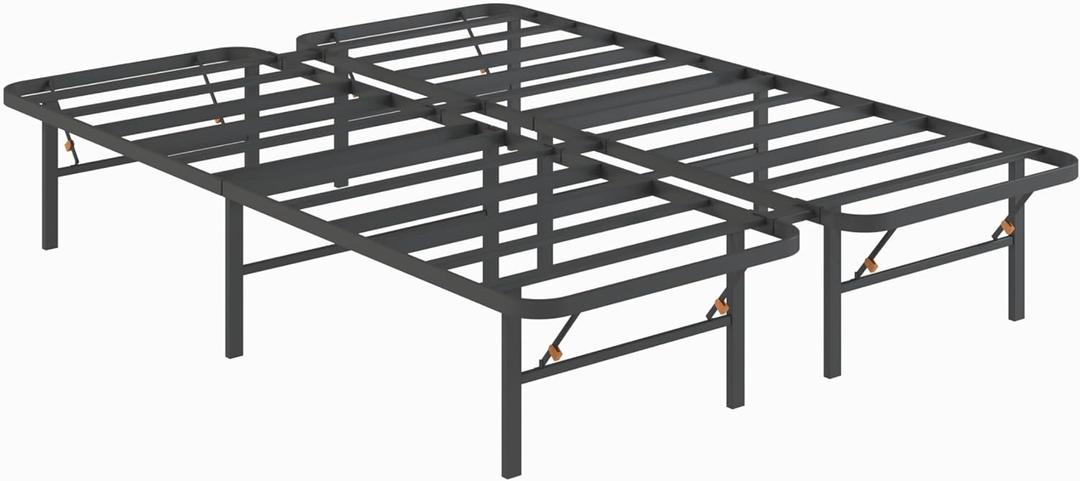 Hollywood Bed Frames Bedder Base Platform, Double, Black