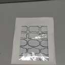 Kitchen Pantry Food Containers Clear Labels with Black Border, 138 Waterproof Removable Write-on Sticker Labels Tags to Organize Spice Jars Condiment Flour Sugar Canisters Storage Bins, Free 2 Markers