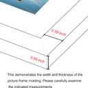 BESCRCL 11x17 Picture Frame Wall Hanging Photo Frame, Black, 1 Pack