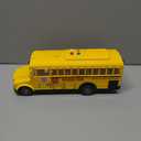 ArtCreativity Yellow School Bus Toy with Flashing Lights & Sound, Friction Powered 1/16 Scale School Bus Toy for Kids with 4 Sounds & Lights, Back & Side Doors Open, Easter Gifts for Kids Ages 3+