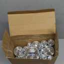 Geetery 70 Pcs Disco Ball Cake Topper Various Sizes Reflective Mirror Silver Mini Small Disco Ball Cake Decorations for Centerpiece 70s 80s Birthday Party Wedding Decor