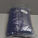 OLANLY Dog Door Mat for Muddy Paws 30x20, Absorbs Moisture and Dirt, Absorbent Non-Slip Washable Doormat, Quick Dry Chenille Mud Mat for Dogs, Entry Indoor Entryway Carpet for Inside Floor, Dark Blue