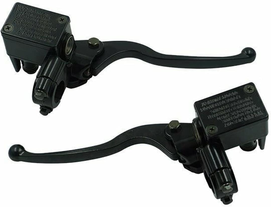 XDF 22mm 7/8" Universal Left Right Front Brake Master Cylinder Compatible for 50cc 70cc 90cc 110cc 125cc 150CC GY6 Scooters for Motorcycle Motorbike ATV (Color : Left-Right)