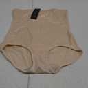 Tummy Control Shapewear Panties for Women High Waist Cincher Shaping Underwear Body Shaper Panty Girdle (X-Large, A# Cross Beige)