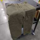 Jeans Green Button Fly Straight, Size 8