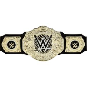 Mattel WWE Championship Title, World Heavyweight Championship Role-Play & Costume Piece, Leather-Like Belt 3+ Feet with One-Time Adjustment