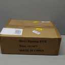 Oxford Fabric Pop Up Folding Camper Cover 12'-14' Super Waterproof Tear-Resistant Anti-UV Tent Trailer Cover for Winter Snow with Reinforced Corners, 5+2 Windproof Straps, Storage Bag