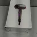 slopehill Professional Ionic Hair Dryer, Powerful 1800W Fast Drying Low Noise Blow Dryer with 2 Concentrator Nozzle 1 Diffuser Attachments for Home Salon Travel (Lavender)