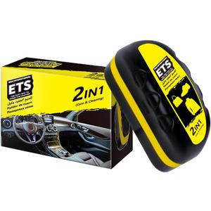 Car Interior Detailer Cleaner,UV Protection for Dashboard,Seat,Door Panel and Console,Safe on Leather,Vinyl and Plastic,Restore Color And Rejuvenate,Easy To Shine,Press Then Wipe Conditioner (EXP 12/31/36)